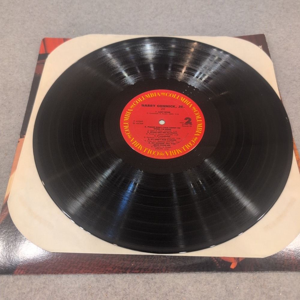 Harry Connick Jr 20 Vinyl LP Album 1988 Columbia C 44369 Promo Gold Stamp VG+ - Picture 5 of 5